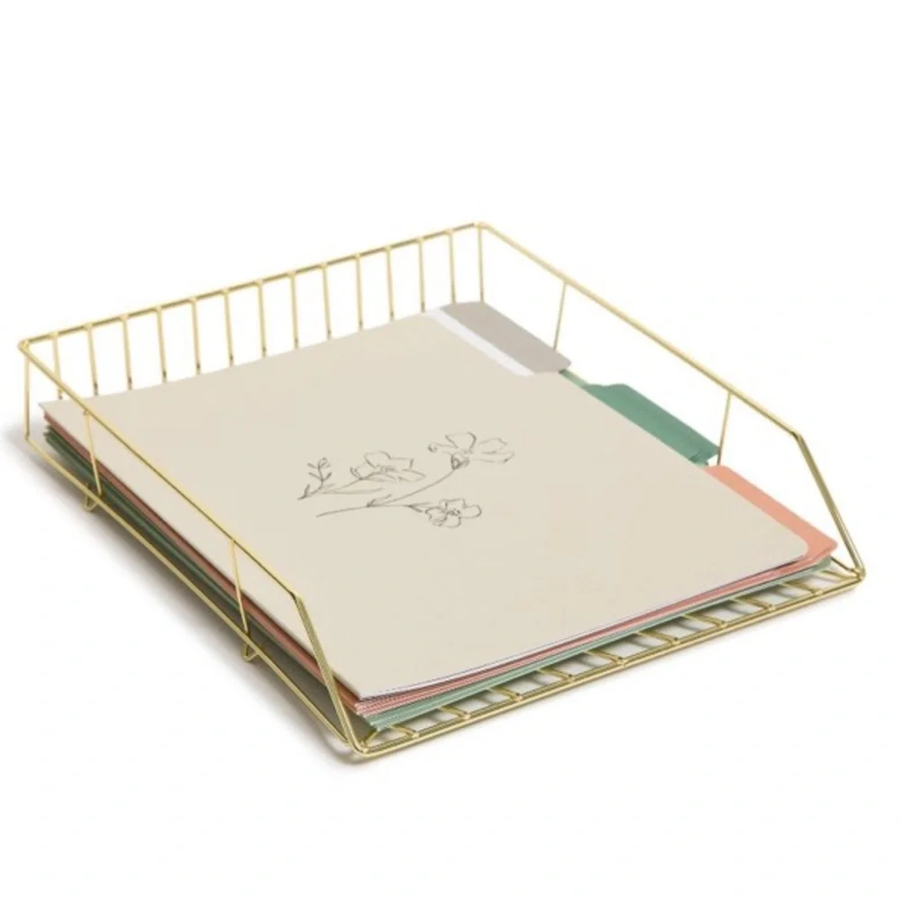 U Brand Floral Design File Folders 12 Count